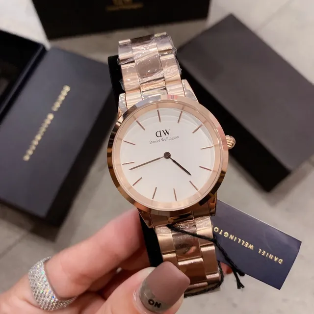 Daniel Wellington Classic Rose Gold Tone White Dial Quartz Watch 8