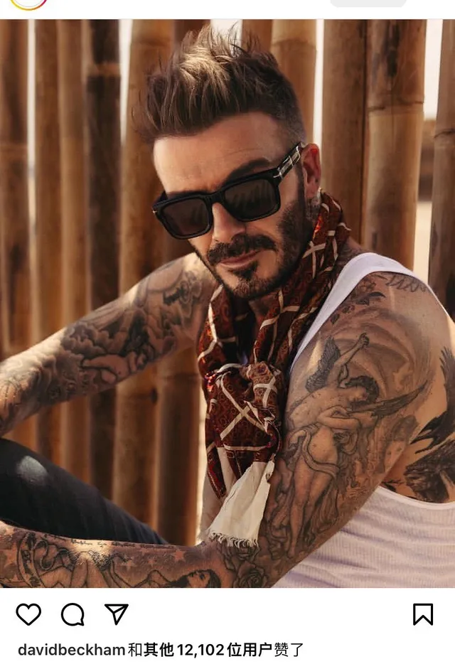 David Beckham Eyewear Black Brown Rectangular Frame Tortoiseshell Temples Sunglasses 2