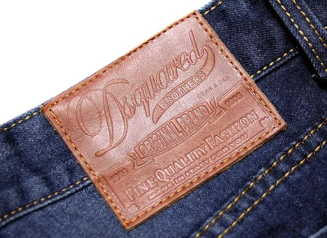 Distressed Paint-Splatter Slim-Fit Blue Jeans 6