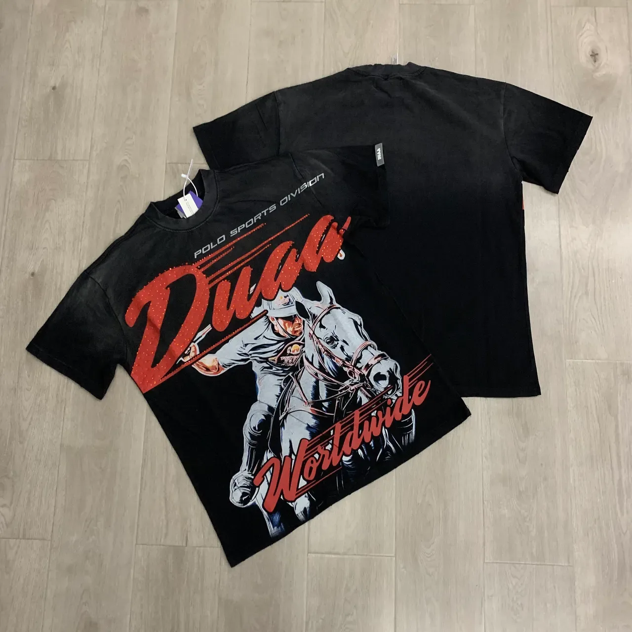 DUAA Polo Sports Division Graphic Print T-Shirt 4