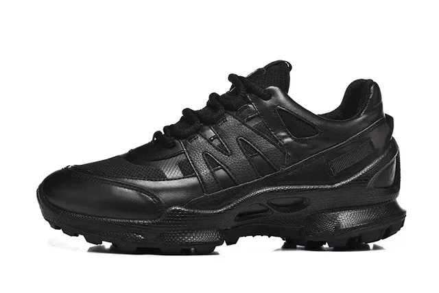 ECCO Black Mixed-Material Lifestyle Sneakers 2