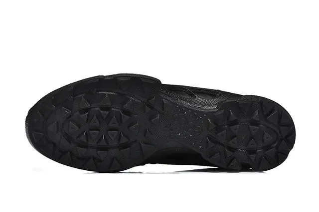 ECCO Black Mixed-Material Lifestyle Sneakers 9