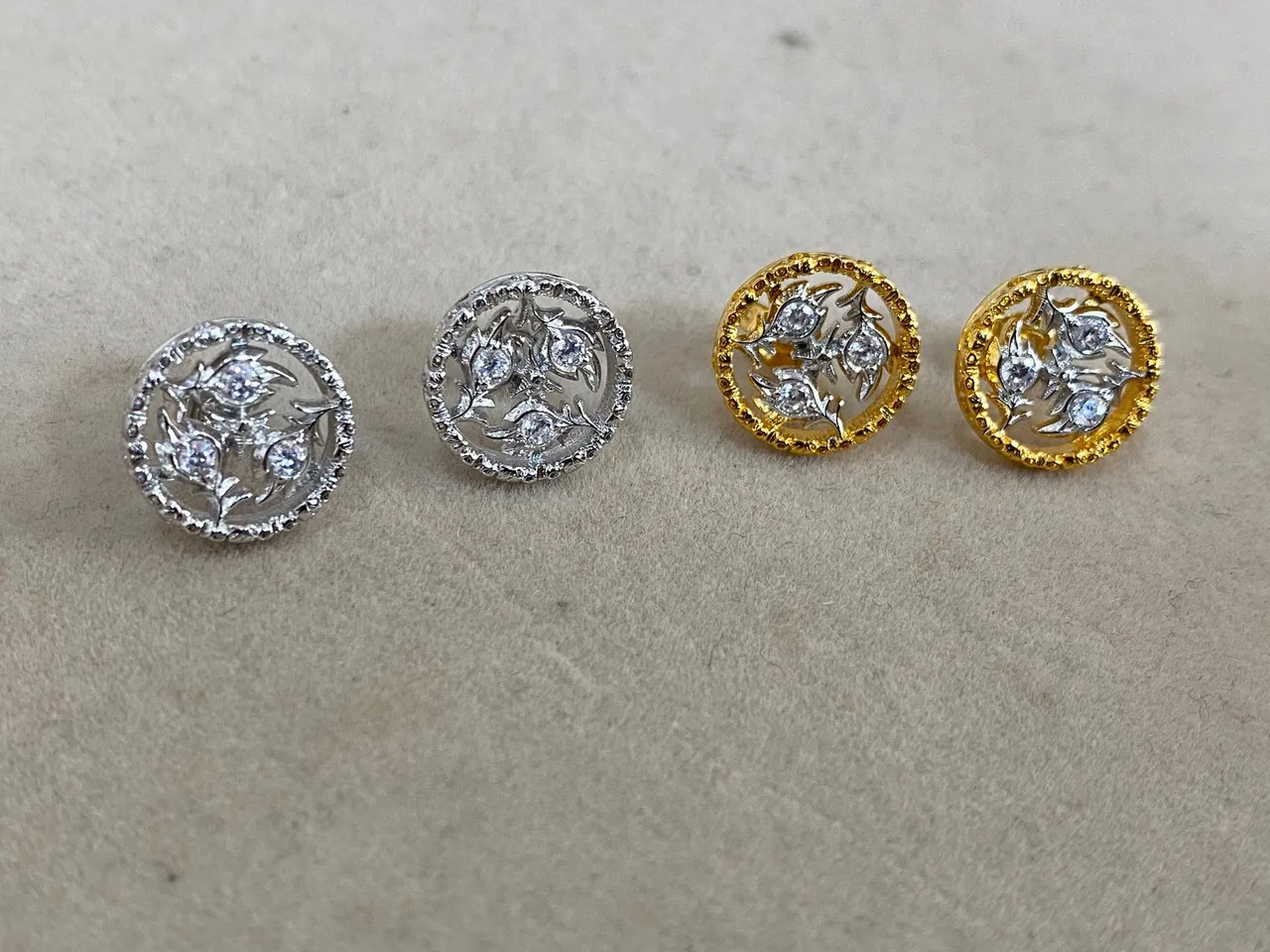 Gold and Silver Heart Filigree Pendant Necklaces 6
