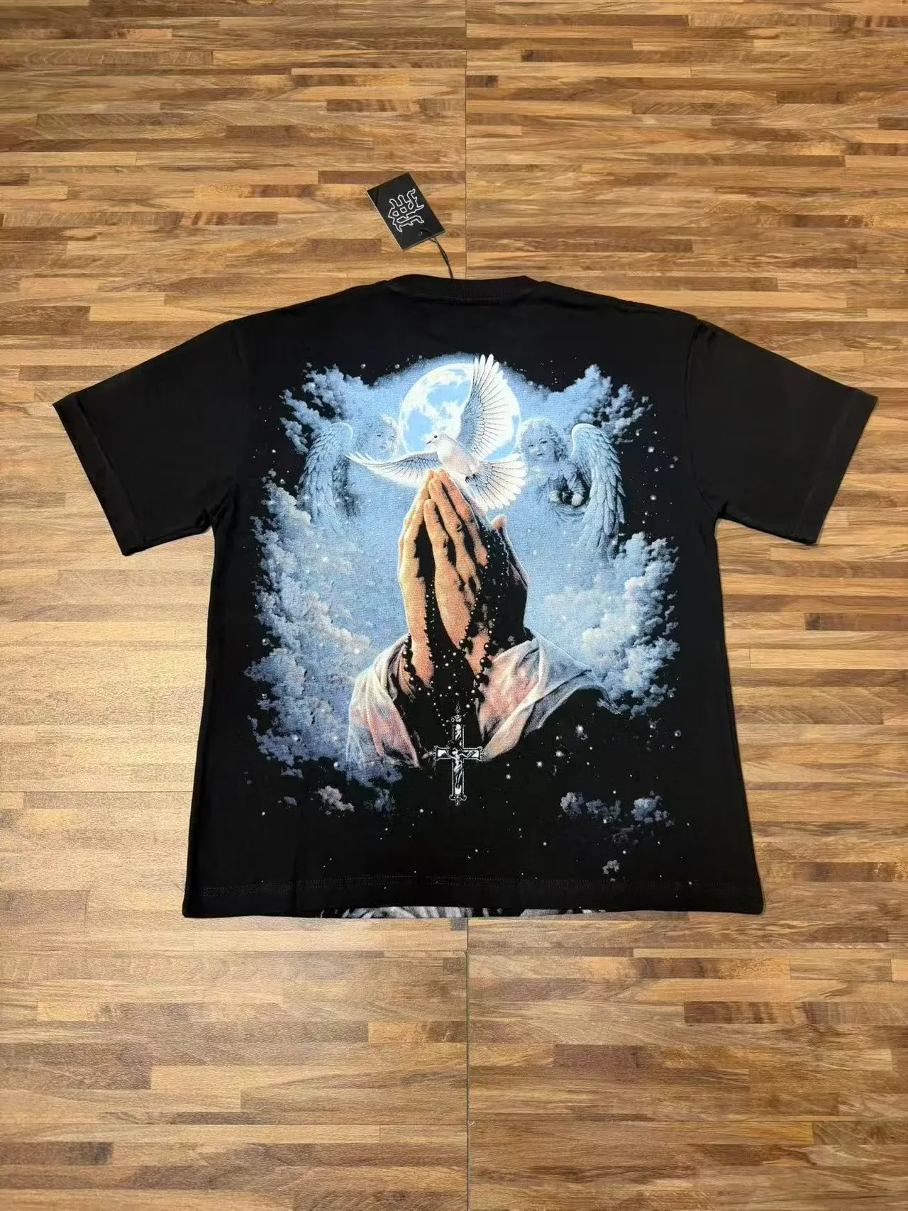 Graphic Print Crew Neck Oversized T-Shirt 5