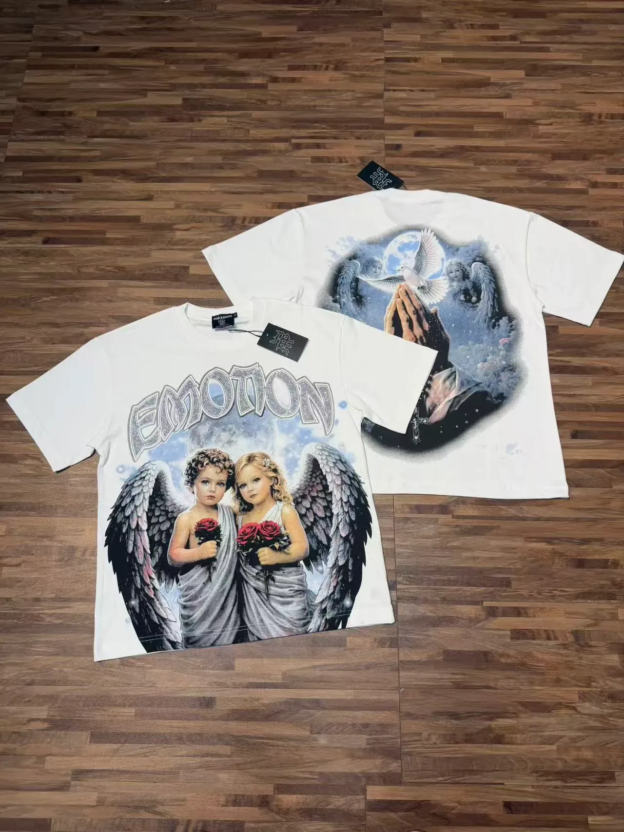 Graphic Print Crew Neck Oversized T-Shirt 6