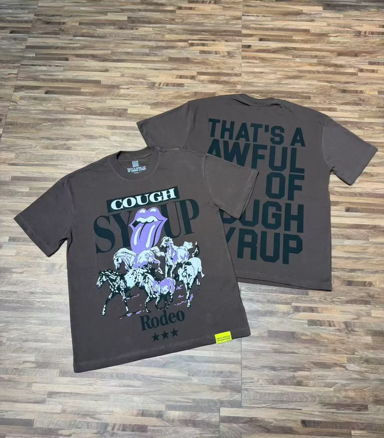 Graphic Print Crew Neck Short Sleeve T-Shirt 15