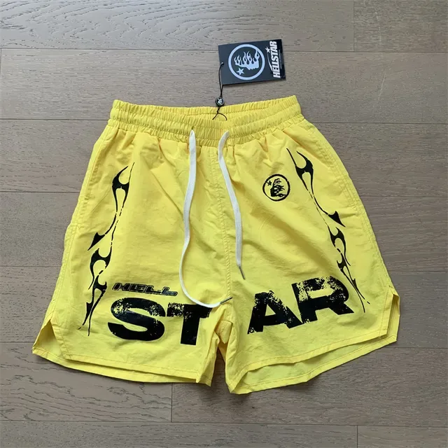 Graphic-Print Elastic-Waist Drawstring Shorts 13