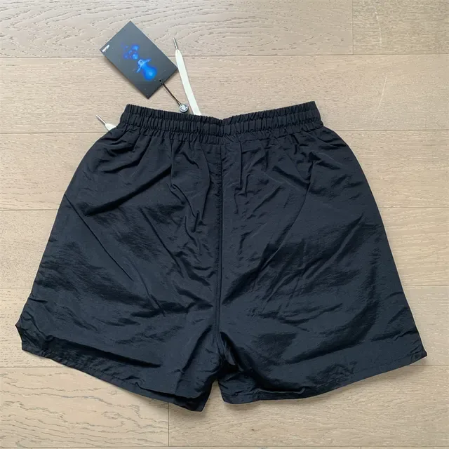 Graphic-Print Elastic-Waist Drawstring Shorts 16