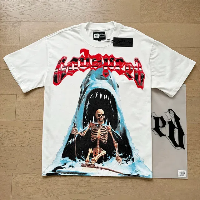 Graphic Print Oversized Double-Sided Art T-Shirt 10