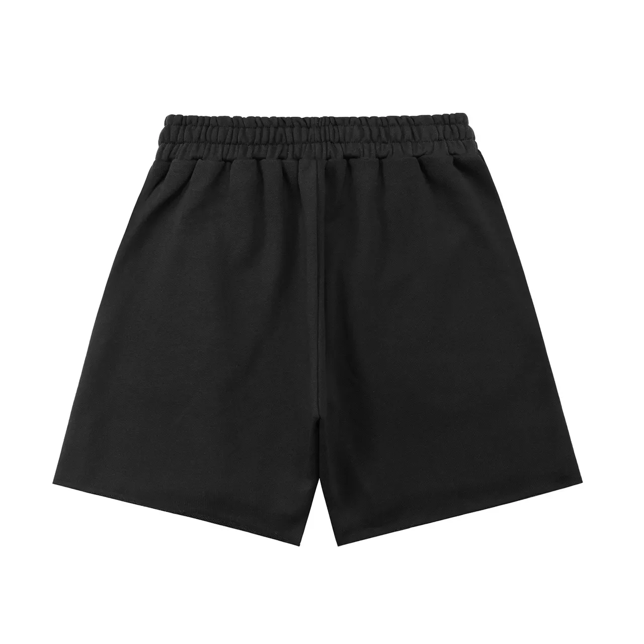 Graphic Print Star Motif Elastic Waist Shorts 6