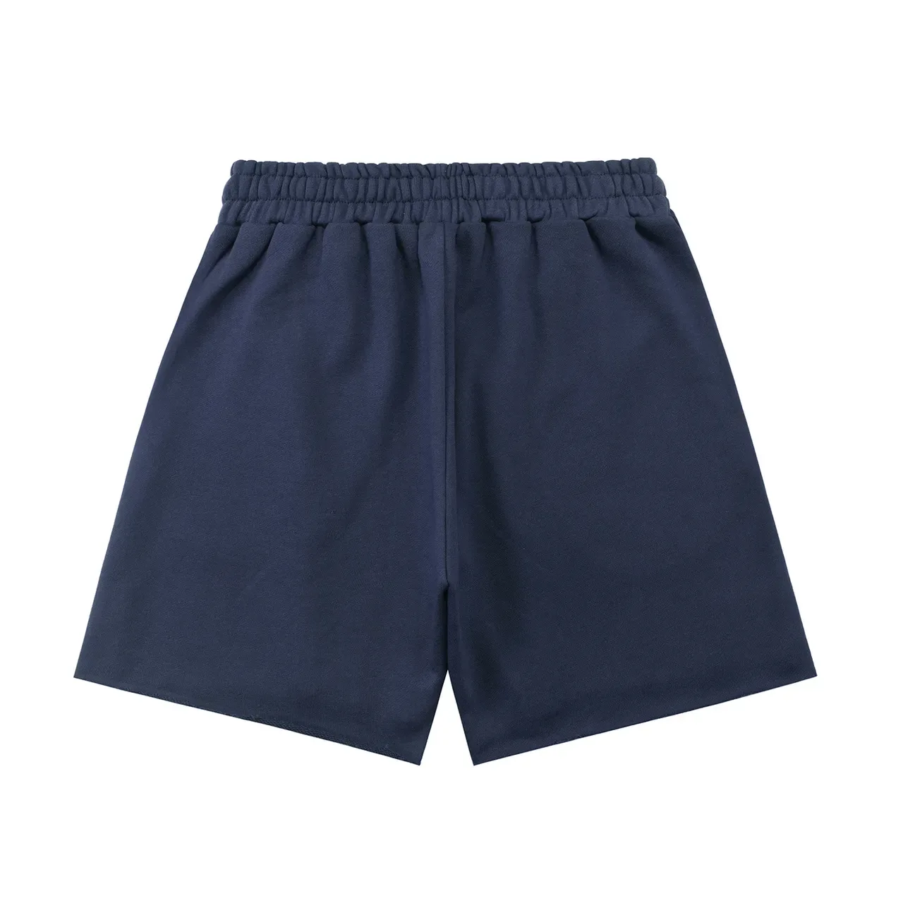 Graphic Print Star Motif Elastic Waist Shorts 7