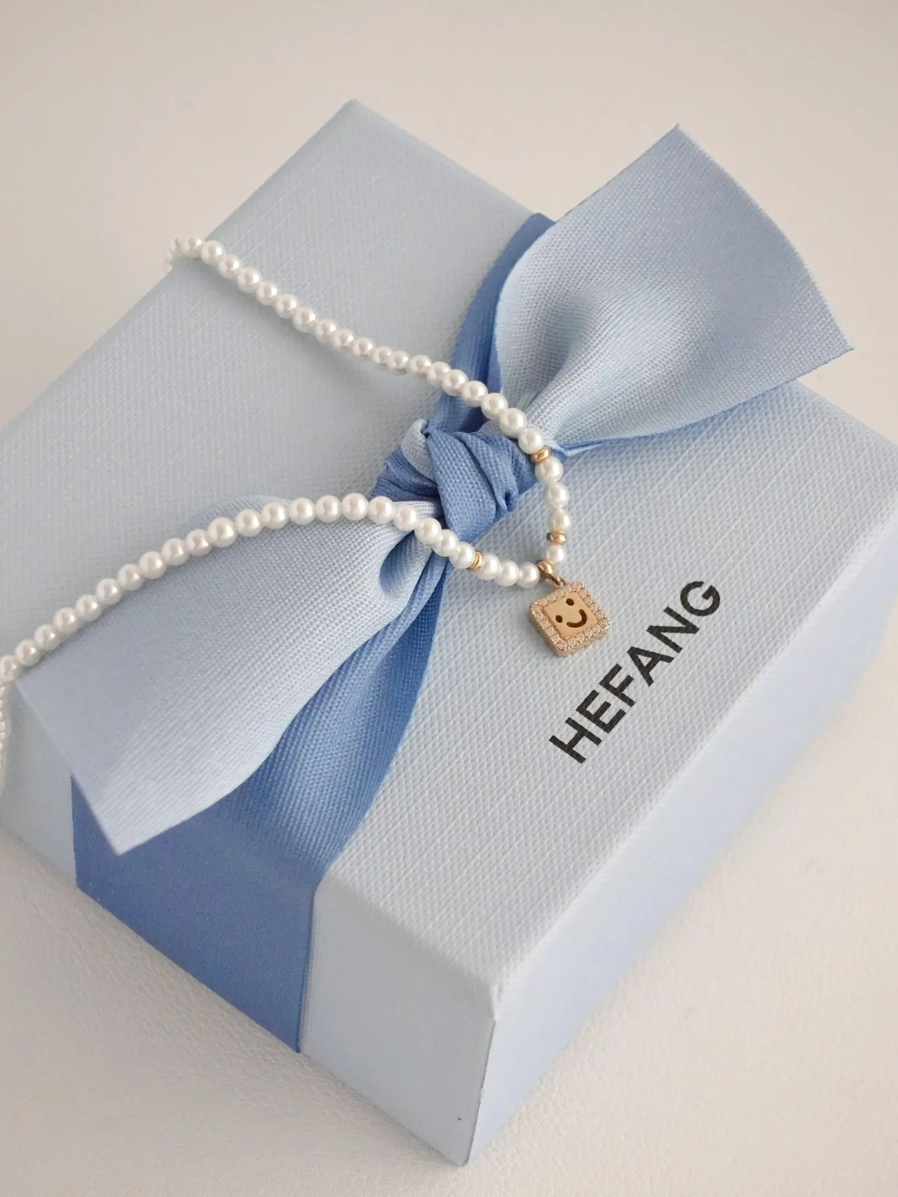 HEFANG White Gold Pearl-Beaded Necklace 6