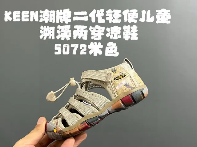 KEEN Blue Gray Open-Toe Multi-Strap Casual Sandals 24