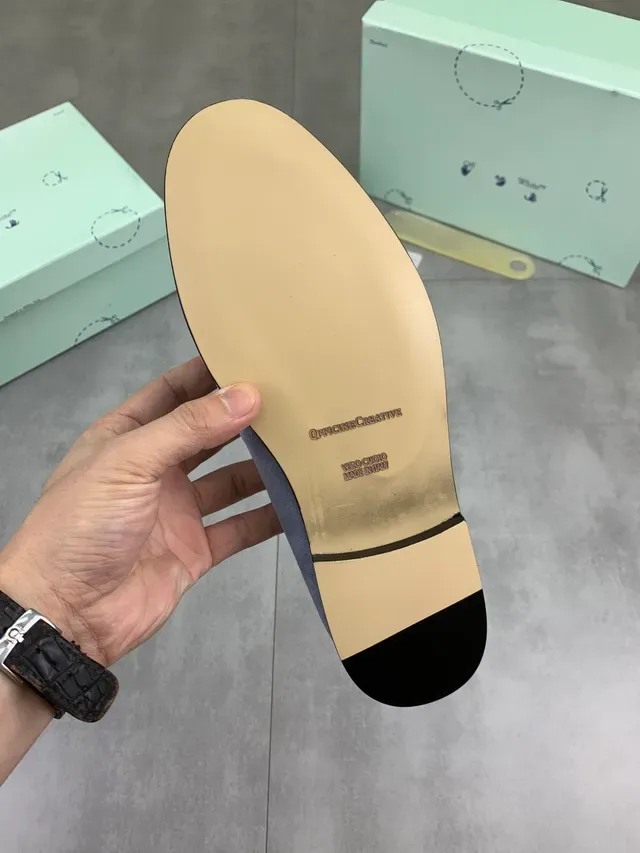 Light Blue Suede Penny Strap Loafer 2