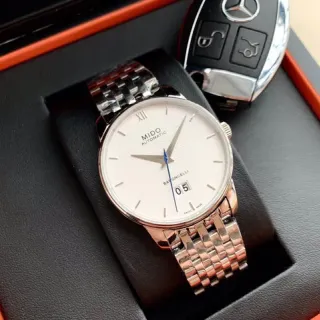 Mido Baroncelli Automatic White Dial Mechanical Watch
