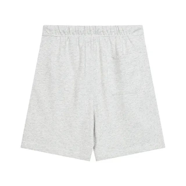 Monogrammed Elastic-Waist Drawstring Shorts 9