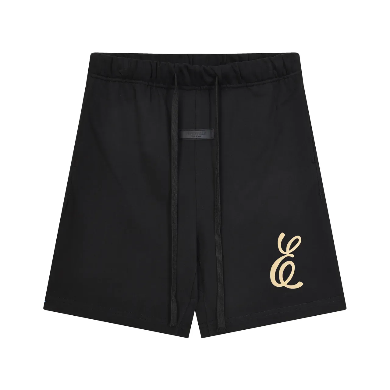 Monogrammed Elastic-Waist Drawstring Shorts 10