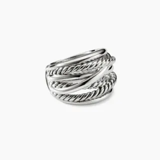Multi-Band Twisted Rope and Smooth Polished Ring