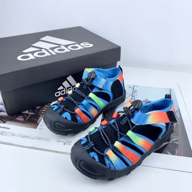 Multicolor Cartoon-Print Adjustable Strap Casual Sandals 17