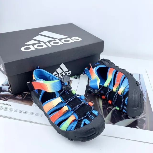 Multicolor Cartoon-Print Adjustable Strap Casual Sandals 18