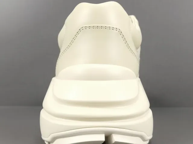 Off-White Cream Cartoon Dog Graphic Chunky Lifestyle Sneaker 7