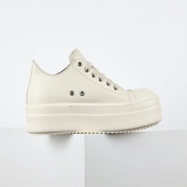 Off-White Cream Platform Sneaker 7