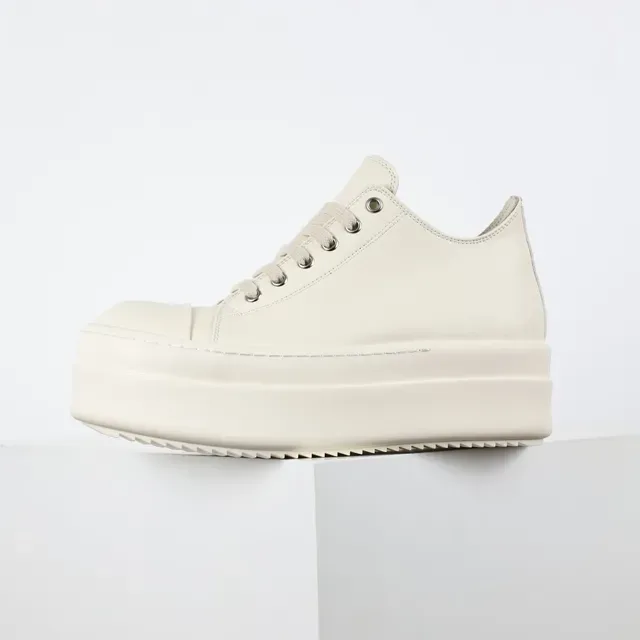 Off-White Cream Platform Sneaker 9