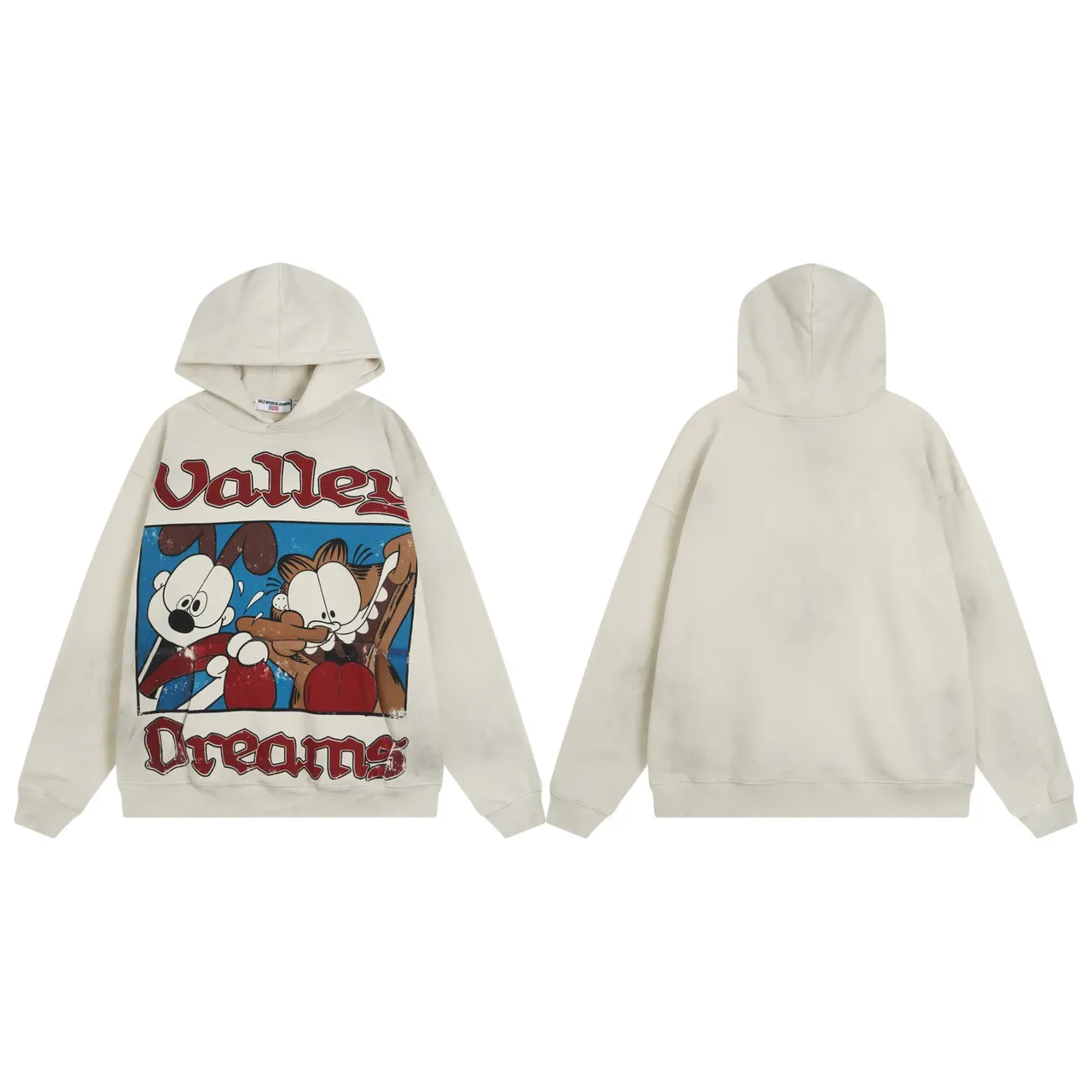 Off-White Graphic Print Oversized Hoodie 2