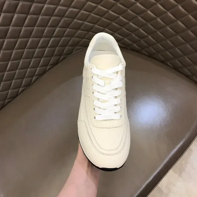 Off-White Monochrome Panelled Lifestyle Sneaker 4