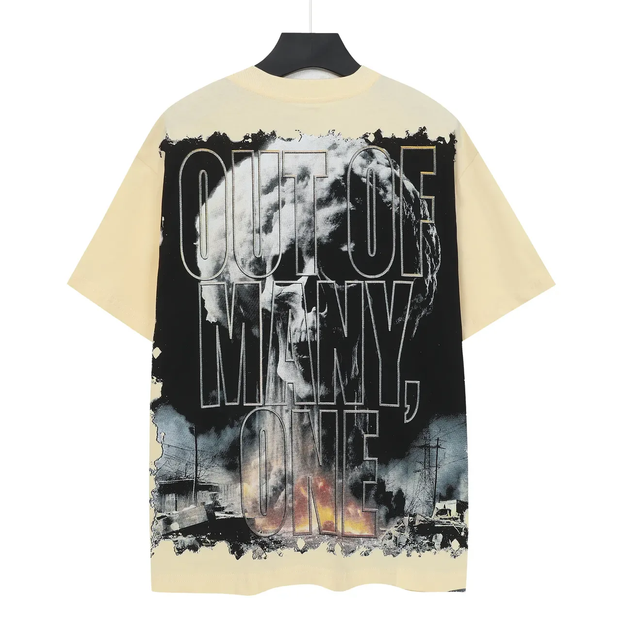 Oversized Double-Sided Graphic Print T-Shirt 3