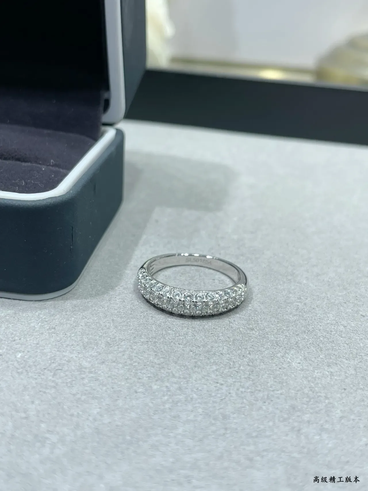 Pavé-Set Full Eternity Band Ring 5