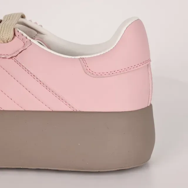 Pink and Peach Platform Lifestyle Sneaker 4