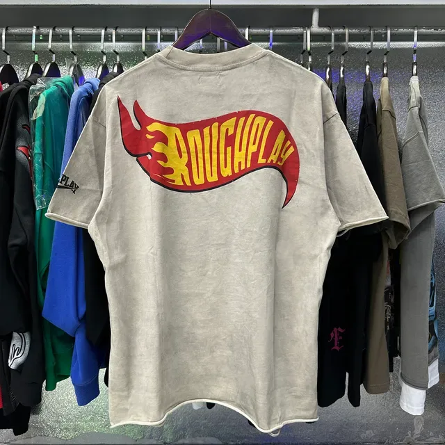 ROUGH Roughplay Madness Oversized Graphic T-Shirt 5