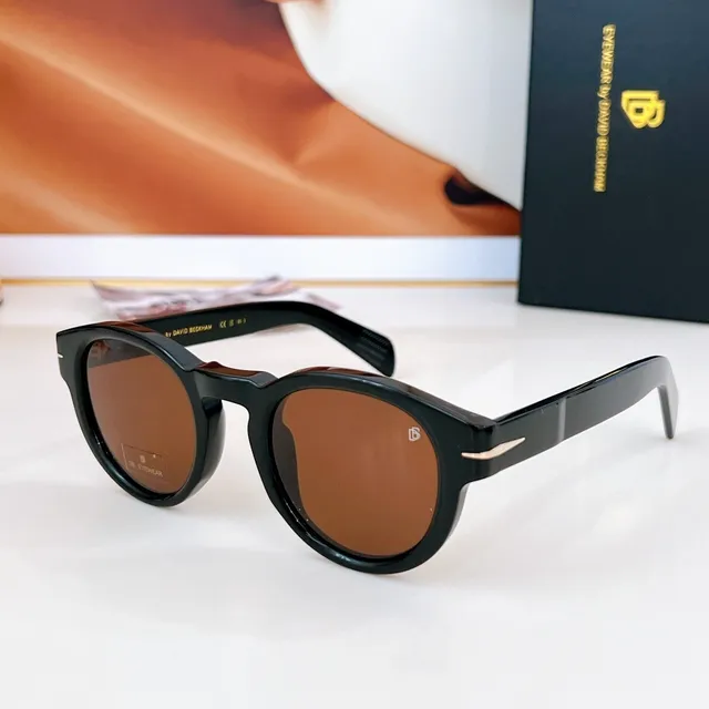 Round Acetate Frame Tortoiseshell Temple Blue Gradient Lens Sunglasses 7