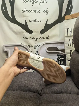 Woven Off-White Slip-On Casual Shoes 4