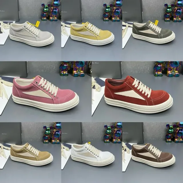 Yellow White Canvas Upper Contrast Side Panel Sneakers 5