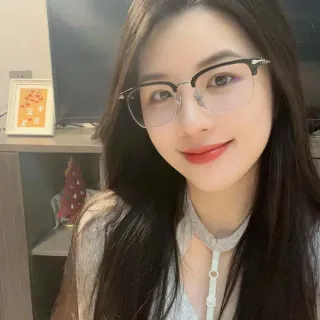 Gentle Monster Half-Rim Metal-Acetate Optical Glasses