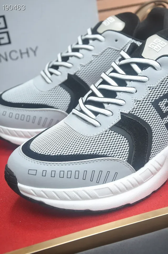 Givenchy City Sport Gray and Black Mesh Lifestyle Sneakers 3