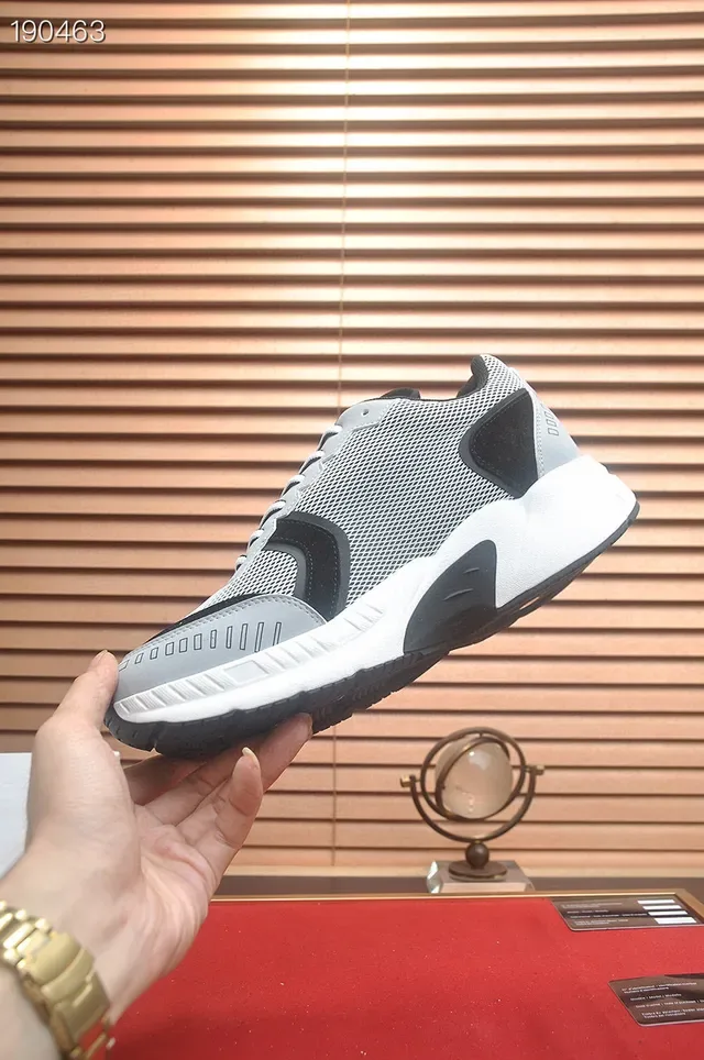 Givenchy City Sport Gray and Black Mesh Lifestyle Sneakers 5