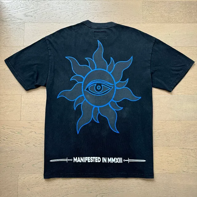 Godspeed Double-Sided Graphic Print Oversized T-Shirt 7