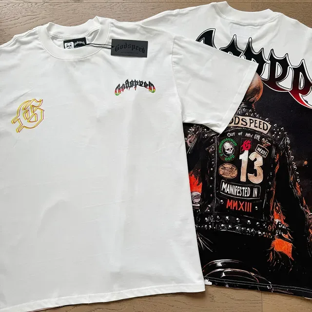 Godspeed Graphic Print Oversized T-Shirt 4