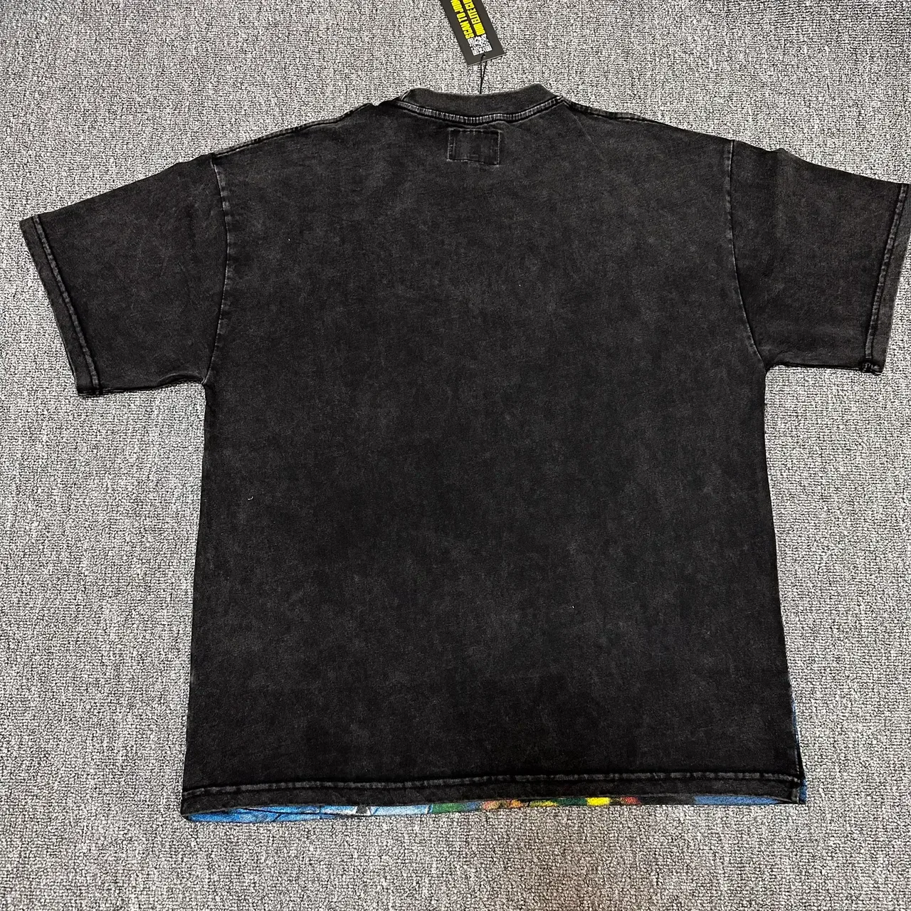 Godspeed Graphic Print Rhinestone Logo Black T-Shirt 2