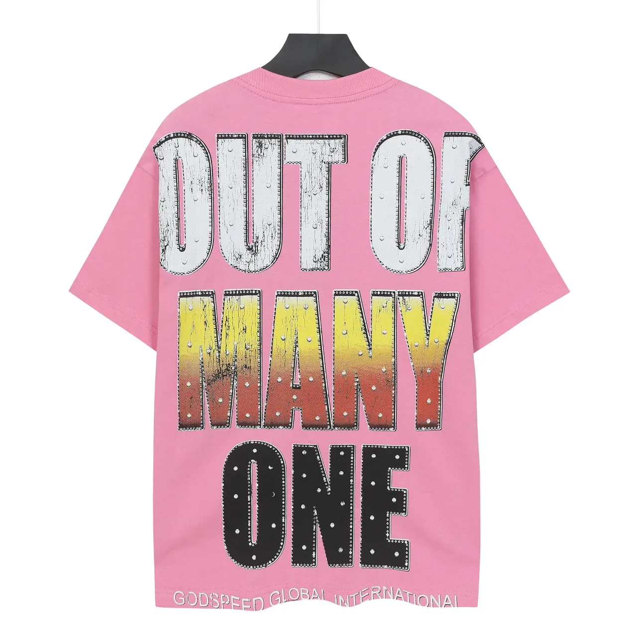Godspeed Out of Many One Graphic Oversized T-Shirt 7