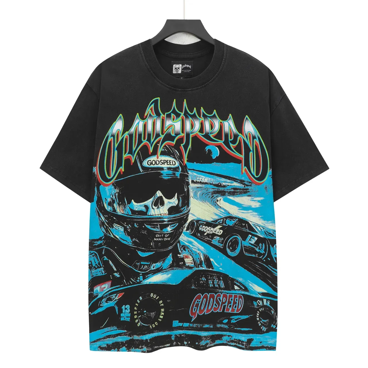 Godspeed Racer Graphic Oversized T-Shirt 2