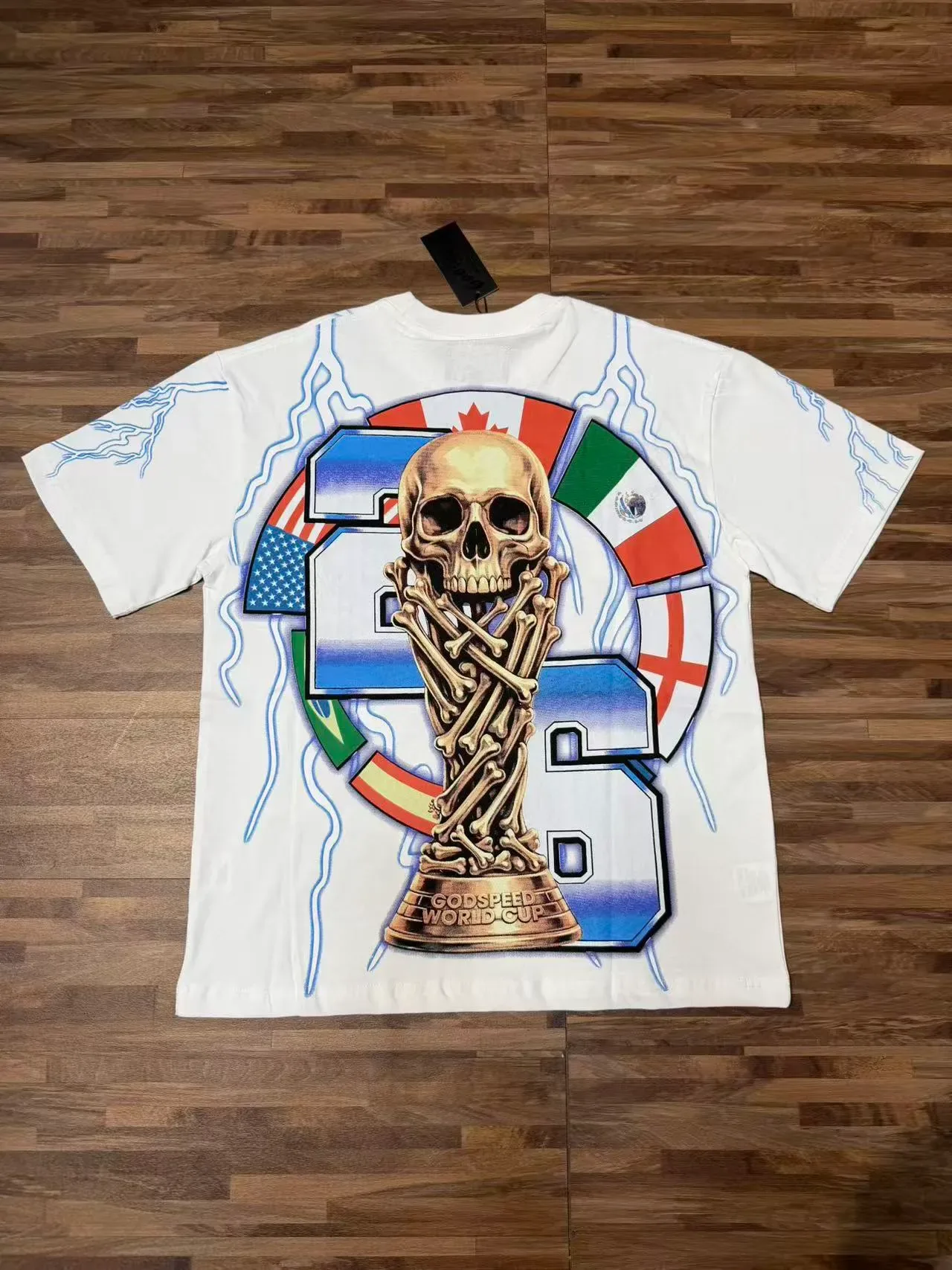 تي شيرت Godspeed بطباعة جرافيك كأس العالم 2026 6