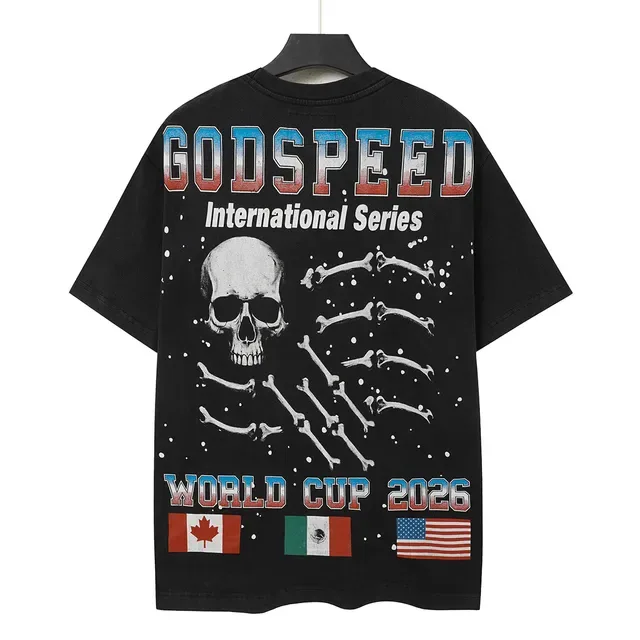 تيشيرت جرافيك جمجمة Godspeed كأس العالم 2026 4