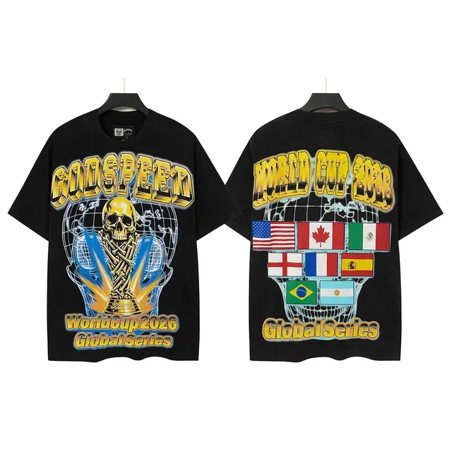 Godspeed WorldCup2026 Global Series Black Graphic T-Shirt 2