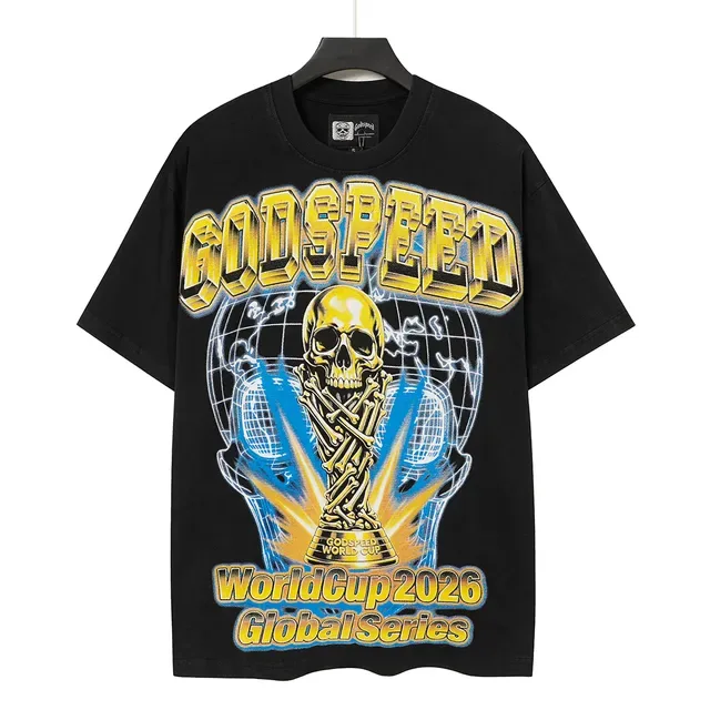 Godspeed WorldCup2026 Global Series Black Graphic T-Shirt 3
