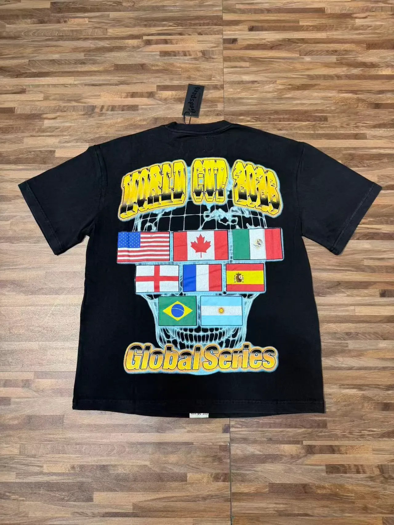 Godspeed WorldCup2026 Global Series Black Graphic T-Shirt 6