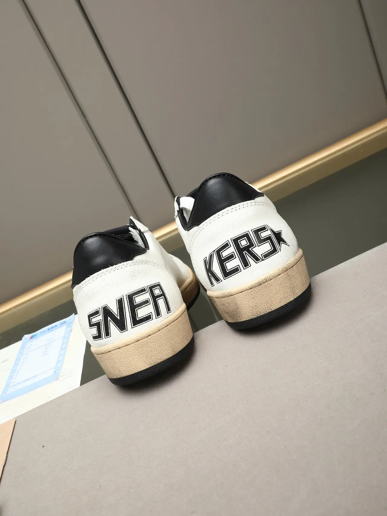 Golden Goose Ball Star सादा कालो তারা गाम सोल लाइफस्टाइल स्निकार्स 3